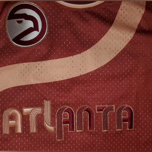 Atlanta Hawks Mitchell & Ness #21 Wilkins 1970's Style Jersey Sz XL - Picture 3 of 5